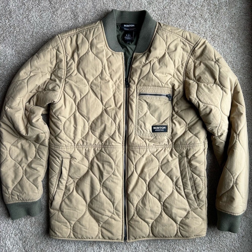 Burton quilted bomber jacket